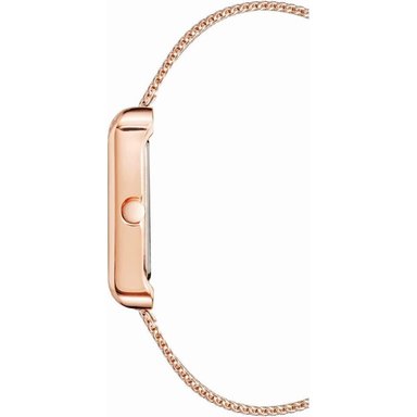 NINE WEST NW/2090CHGB RELOJ FEMENINO CON CORREA TIPO MALLA | ORO ROSA - 4