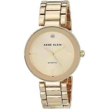 ANNE KLEIN AK/1362GNRG RELOJ PARA DAMA CON DIAMANTE GENUINO | ORO