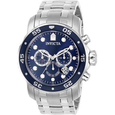 INVICTA 0070 RELOJ PRO DIVER CHRONOGRAPH PARA HOMBRE | PLATA/AZUL
