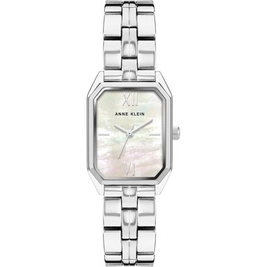 ANNE KLEIN AK/3774BKGB RELOJ FEMENINO CON BRAZALETE ELEGANTE | PLATEADO
