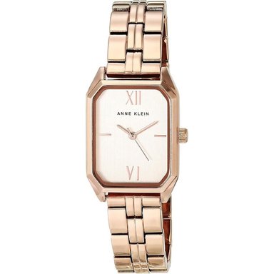 ANNE KLEIN AK/3774BKGB RELOJ FEMENINO CON BRAZALETE ELEGANTE | ORO ROSA