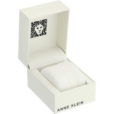ANNE KLEIN AK/3752 RELOJ FEMENINO CON CORREA DE PIEL | NEGRO/ORO - 6