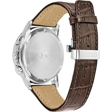 CITIZEN BU2021-51L RELOJ ECO-DRIVE PARA HOMBRE CON CALENDARIO Y CRONÓGRAFO | BROWN/SILVER - 3