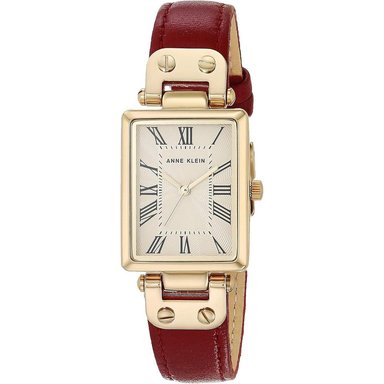 ANNE KLEIN AK/3752 RELOJ FEMENINO CON CORREA DE PIEL | ORO ROJO