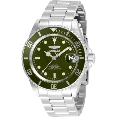 INVICTA 35690 RELOJ AUTOMÁTICO PARA HOMBRE PRO DIVER CON BISEL TIPO MONEDA | PLATA/OLIVA