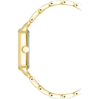 NINE WEST NW/2903SVSV RELOJ PARA DAMA CON DISEÑO CLÁSICO Y CORREA METÁLICA | ORO - 3