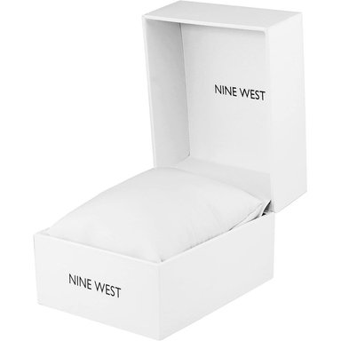 NINE WEST NW/2903SVSV RELOJ PARA DAMA CON DISEÑO CLÁSICO Y CORREA METÁLICA | ORO - 5