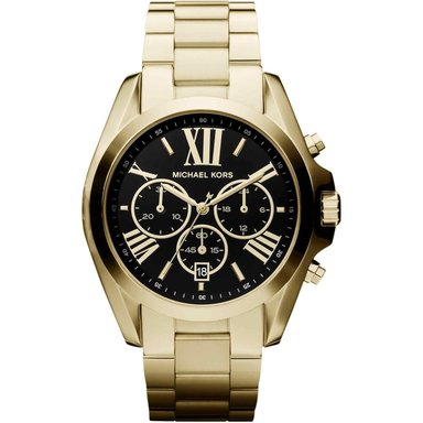 MICHAEL KORS MK5605 BRADSHAW RELOJ DE MUJER DE ACERO | DORADO/NEGRO