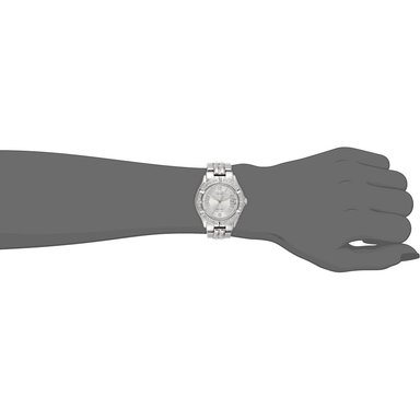 GUESS GOLD U0026L1 RELOJ PARA MUJER CON PULSERA METÁLICA TIPO BRAZALETE | PLATEADO/PLATA - 3