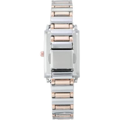 ANNE KLEIN AK/3762CHGB RELOJ FEMENINO CON BRAZALETE ELEGANTE | PLATEADO/ORO ROSA - 4