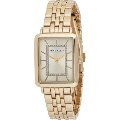 ANNE KLEIN AK/3761SVTT RELOJ ELEGANTE CON BRILLO PARA MUJER | ORO