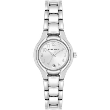 ANNE KLEIN 10/6777SISV RELOJ FEMENINO CON INDICADOR DE FECHA | PLATEADO