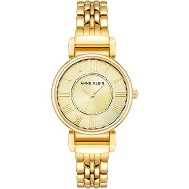 ANNE KLEIN AK/2159SVSV RELOJ PARA MUJER CON PULSERA METÁLICA | GOLD/CHAMPAGNE