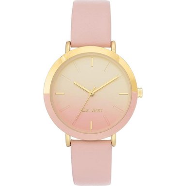 NINE WEST NW/2346GPGN RELOJ PARA DAMA CON CORREA CLÁSICA | ROSA, DORADO