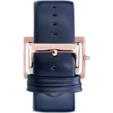 ANNE KLEIN AK/2707TTTN RELOJ PARA DAMA CON CORREA DE PIEL | AZUL MARINO/ORO ROSA - 3