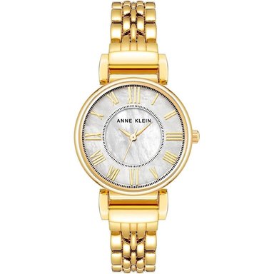 ANNE KLEIN AK/2159SVSV RELOJ PARA MUJER CON PULSERA METÁLICA | GOLD