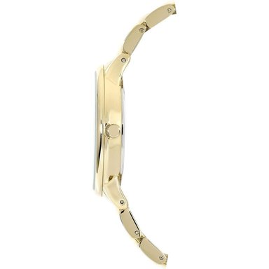 ANNE KLEIN AK/1413LBSV RELOJ PARA MUJER CON PULSERA DE RESINA | MARFIL/DORADO - 3