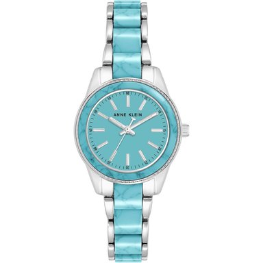 ANNE KLEIN AK/3212LPRG RELOJ DE PULSERA DE RESINA PARA MUJER | TURQUÍA/PLATA