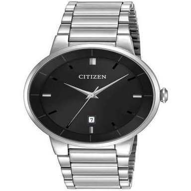 CITIZEN BI5010-59E RELOJ ANALÓGICO CON ESFERA NEGRA | PLATEADO