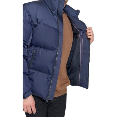 TOMMY HILFIGER MIXED-MEDIA PUFFER CASACA HOMBRE - 5