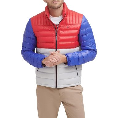 TOMMY HILFIGER REAL DOWN INSULATED PACKABLE PUFFER CASACA HOMBRE
