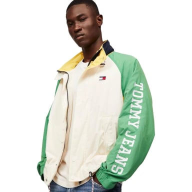 TOMMY HILFIGER JEANS CHAQUETA IMPERMEABLE COLORBLOCK CASACA HOMBRE - 2