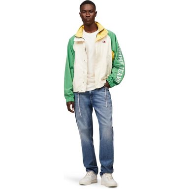 TOMMY HILFIGER JEANS CHAQUETA IMPERMEABLE COLORBLOCK CASACA HOMBRE - 3