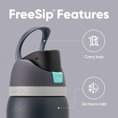 OWALA BOTELLA FREESIP TÉRMICA DE ACERO INOXIDABLE SIN BPA | 32OZ - 2