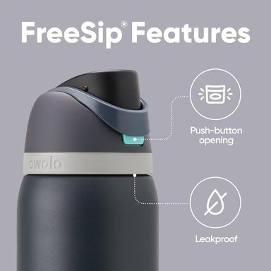 OWALA BOTELLA FREESIP TÉRMICA DE ACERO INOXIDABLE SIN BPA | 24OZ - 3