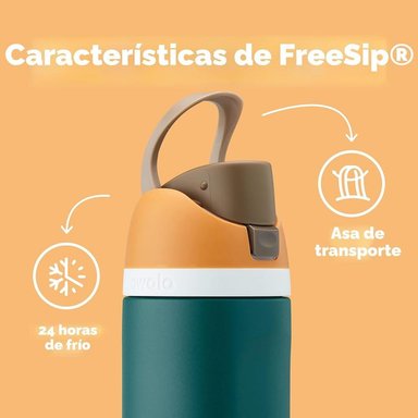 OWALA BOTELLA FREESIP TÉRMICA DE ACERO INOXIDABLE SIN BPA | 24OZ - 4