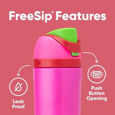 OWALA BOTELLA FREESIP TÉRMICA DE ACERO INOXIDABLE SIN BPA | 16OZ - 3