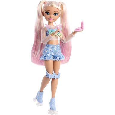 MUÑECA BARBIE DREAM BESTIES PATINADORA CON ACCESORIOS | MALIBU - 4