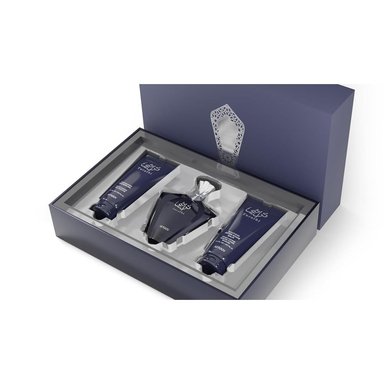 AFNAN TURATHI HOMME BLUE – SET DE PERFUME Y CUIDADO MASCULINO 3 PIEZAS - 3
