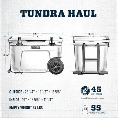 YETI TUNDRA 45 COOLER RÍGIDO PORTÁTIL | AZUL MARINO - 6