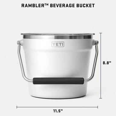 YETI COOLER CUBETA PARA BEBIDAS | BLANCO - 4
