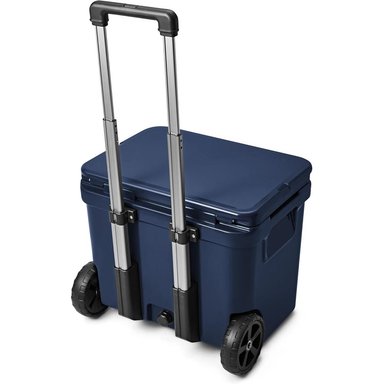 YETI ROADIE 60 COOLER CON RUEDAS Y MANGO RETRÁCTIL | AZUL MARINO - 6