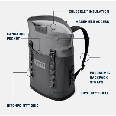YETI HOPPER M40 COOLER PORTÁTIL PROTECCIÓN MAGNÉTICA | BEIGE - 2