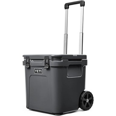 YETI ROADIE 48 COOLER CON RUEDAS Y MANGO RETRÁCTIL | GRIS