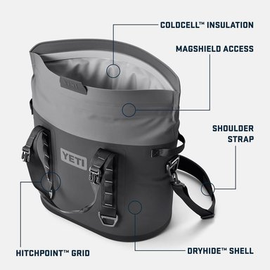 YETI HOPPER M30 COOLER PORTÁTIL PROTECCIÓN MAGNÉTICA | NEGRO - 4