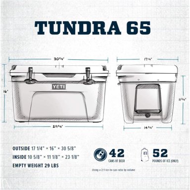 YETI TUNDRA 65 COOLER PORTÁTIL | AZUL MARINO - 2