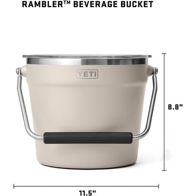 YETI COOLER CUBETA PARA BEBIDAS | CREMA - 4