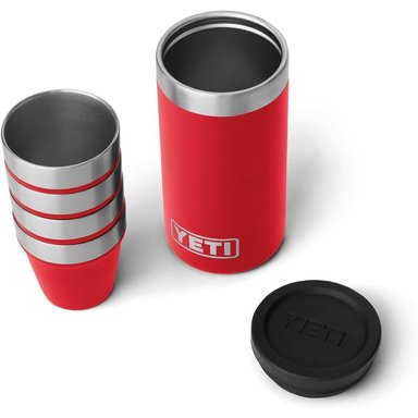 YETI RAMBLER JUEGO DE 4 VASOS DE CHUPITO CON ESTUCHE DE TRANSPORTE | ROSADO - 4