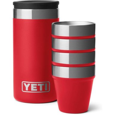 YETI FRASCO DE 7 OZ CON JUEGO DE VASOS DE SHOTS A JUEGO | BLANCO - 5
