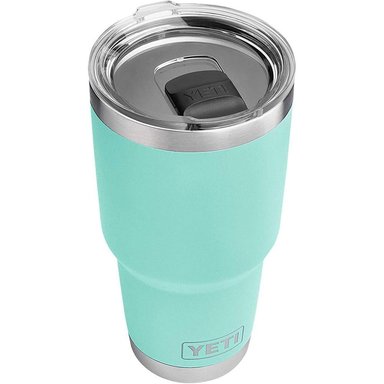 YETI RAMBLER VASO DE 30 OZ DE ACERO INOXIDABLE Y TAPA MAGSLIDER | TURQUESA