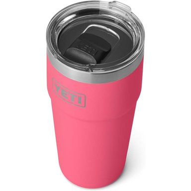 YETI RAMBLER VASO DE 20 OZ DE ACERO INOXIDABLE Y TAPA MAGSLIDER | ROSA