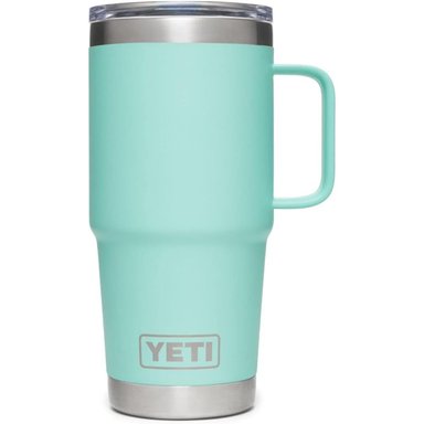 YETI RAMBLER VASO DE 20 OZ DE ACERO INOXIDABLE Y TAPA STRONGHOLD | TURQUESA - 3