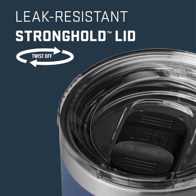 YETI RAMBLER VASO DE 20 OZ DE ACERO INOXIDABLE Y TAPA STRONGHOLD | TURQUESA - 4