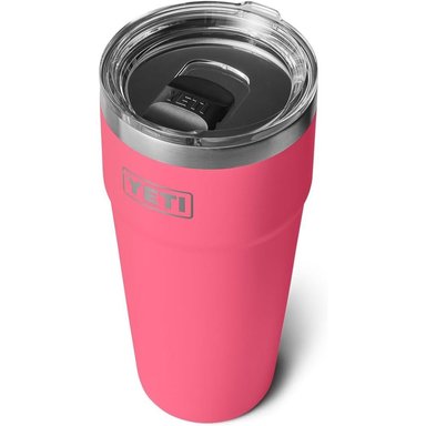 YETI RAMBLER VASO DE 30 OZ DE ACERO INOXIDABLE CON TAPA MAGSLIDER | ROSA