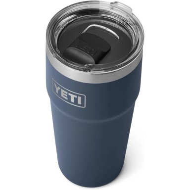 YETI RAMBLER VASO DE 20 OZ DE ACERO INOXIDABLE Y TAPA MAGSLIDER | AZUL MARINO