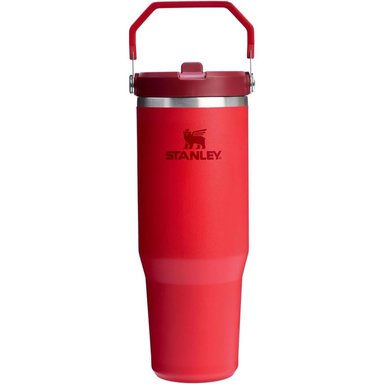 STANLEY ICEFLOW 2.0 FLIP STRAW TUMBLER WITH HANDLE 30 OZ | RED (CHILI RED)